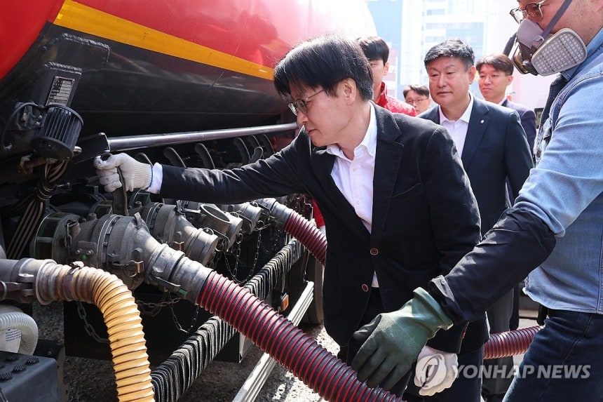 석유 최고가 경유값 인상 전국 확산