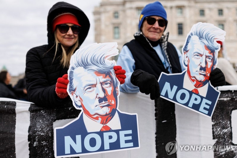 韓国人「米国に王はいない」→800万人規模の反トランプデモが過去最大に