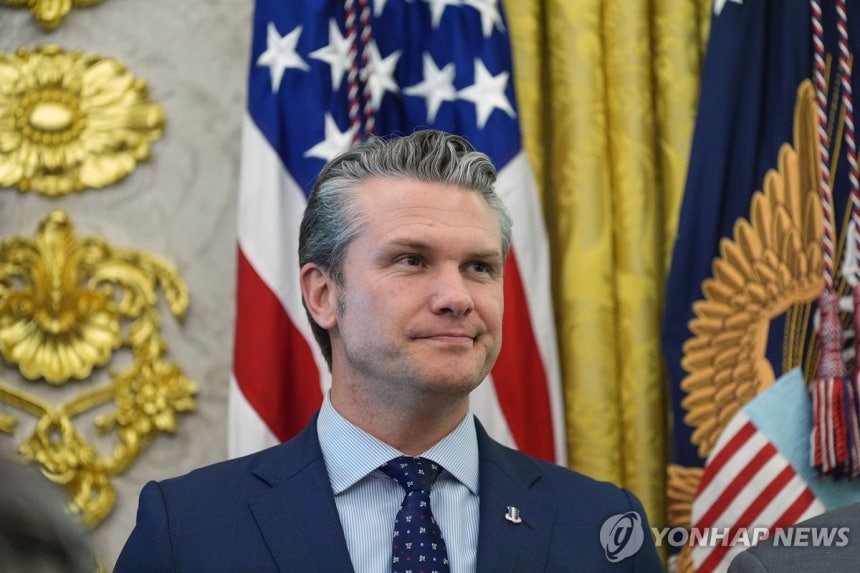 피트 헤그세스 미국 국방장관 [AP 연합뉴스 자료사진]