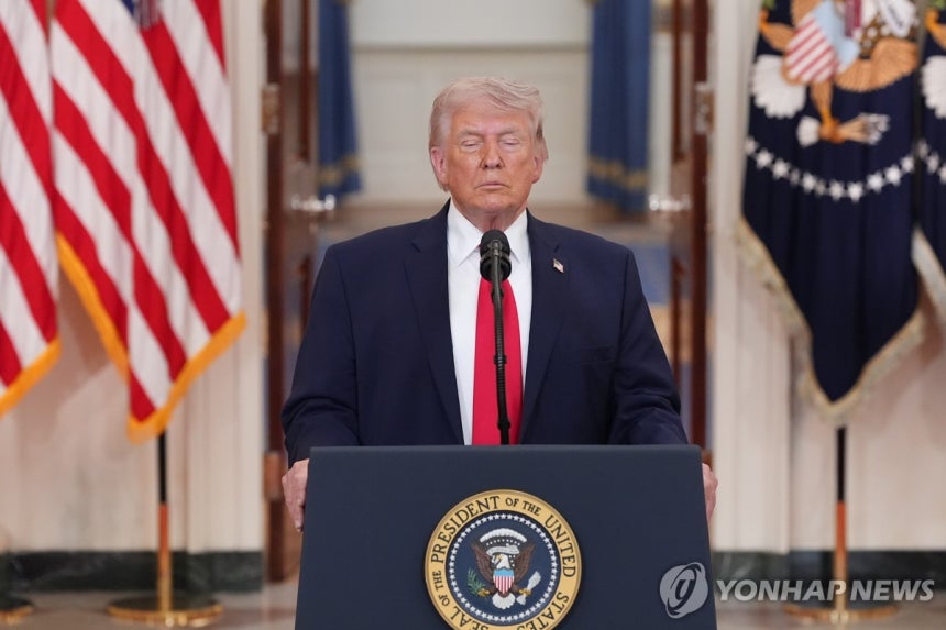 트럼프 대통령
[AP 연합뉴스 자료사진]