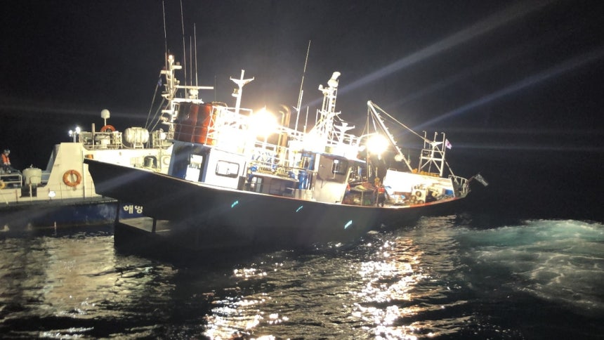 강릉 주문진 앞바다 어선 침수 사고
[강릉해양경찰서 제공. 재판매 및 DB금지]