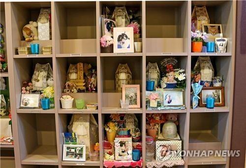 애견 봉안당 시설 [임실군 제공] 