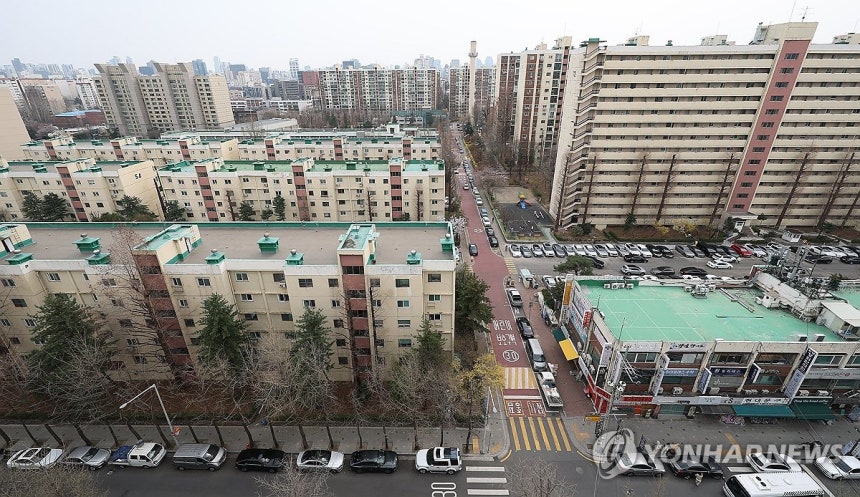 서울 강남구 한 아파트 단지 [연합뉴스 자료사진] 