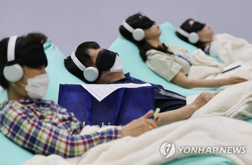국제 수면·건강 박람회 [연합뉴스 자료사진] *기사와 관련이 없는 자료사진입니다.