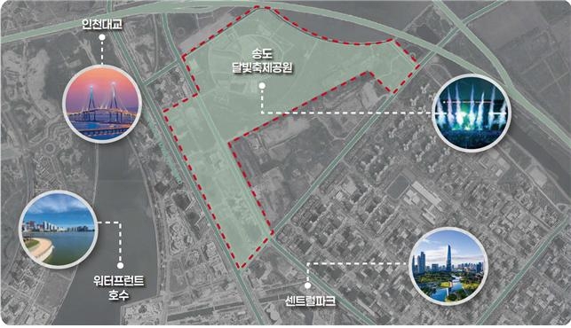 F1 인천 그랑프리 서킷 디자인안 [인천시 제공. 재판매 및 DB 금지]
