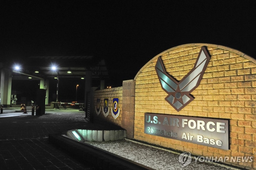 독일 람슈타인 미 공군기지 [AFP 연합뉴스 자료사진.재판매 및 DB 금지]