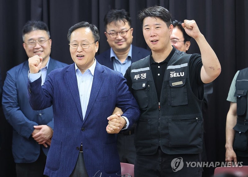삼성전자 노사협상 파업 전날 극적 타결…노조 총파업 유보(3보)