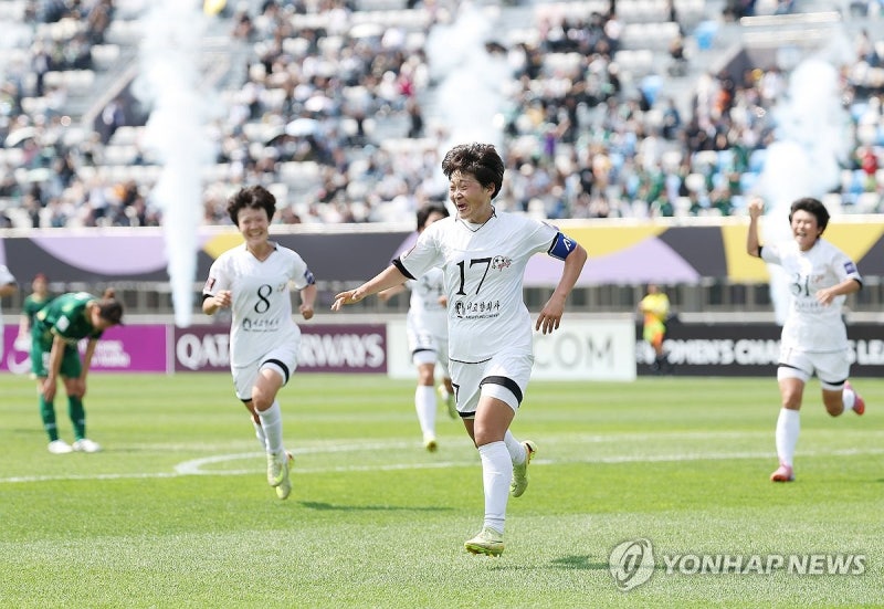 북한 <b>내고향</b>, 아시아 여자클럽축구 정상 등극…도쿄에 1-0 승리