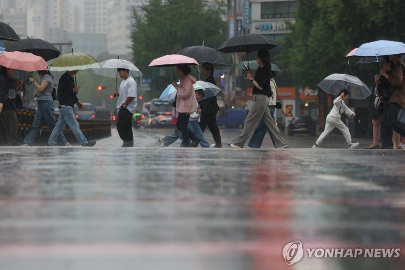 우산 꼭 챙겨! 내일 전국에 쏟아지는 시원한(혹은 무서운) 비 소식