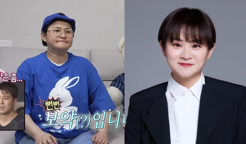 지난달 10일 방영된 '나 혼자 산다' 속 김신영(왼쪽)과 2022년 김신영의 모습
[MBC 공식 유튜브 채널 캡처·연합뉴스 자료사진. 재판매 및 DB 금지]