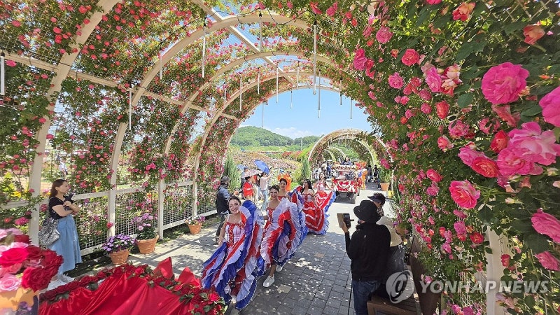 <b>임실</b>N<b>장미축제</b> <b>장미</b> 퍼레이드