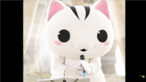 노래를 부르고 있는 고양시 마스코트 '고양고양이'
[고양특례시 공식 유튜브 @goyangcity 캡처. 재판매 및 DB 금지]