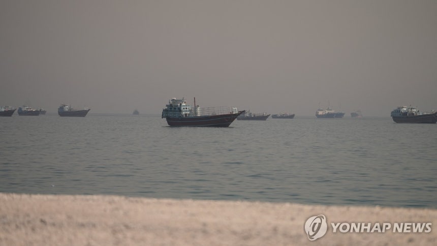 호르무즈 해협 [로이터=연합뉴스.재판매 및 DB 금지]