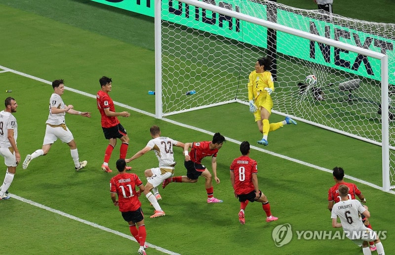 체코 골망 흔들었는데 취소! '오프사이드'가 한국을 살렸어