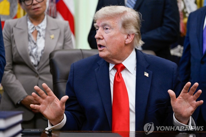 트럼프 대통령 [로이터=연합뉴스.재판매 및 DB 금지]