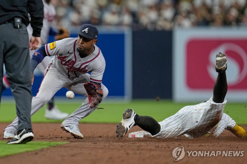 MLB 샌디에이고 송성문, 대주자로 나와 시즌 5호 도루