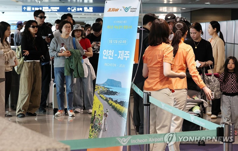 외국인 인기에 인천∼제주 노선 운항 10월까지 연장
