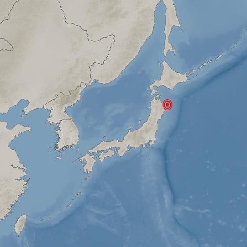 日이와테현 앞바다서 규모 6.1 지진…"3일전과 같은 지진활동대"(종합)