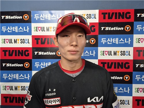 '커리어 하이' KIA 김호령 "FA 의식 안 해…20홈런 쳐보고 싶다"