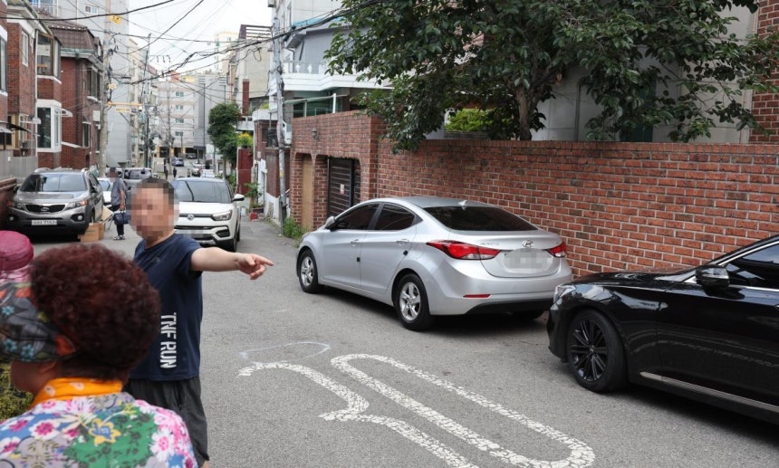 사고 현장 [촬영 황정환]