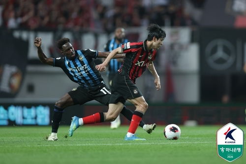'정승원 결승골' <b>서울</b>, 인천 1-0으로 꺾고 <b>3연승</b>…선두 굳히기(종합)