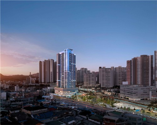 동부건설이 수주한 춘천 효자동 주상복합아파트 조감도
[동부건설 제공. 재판매 및 DB 금지]