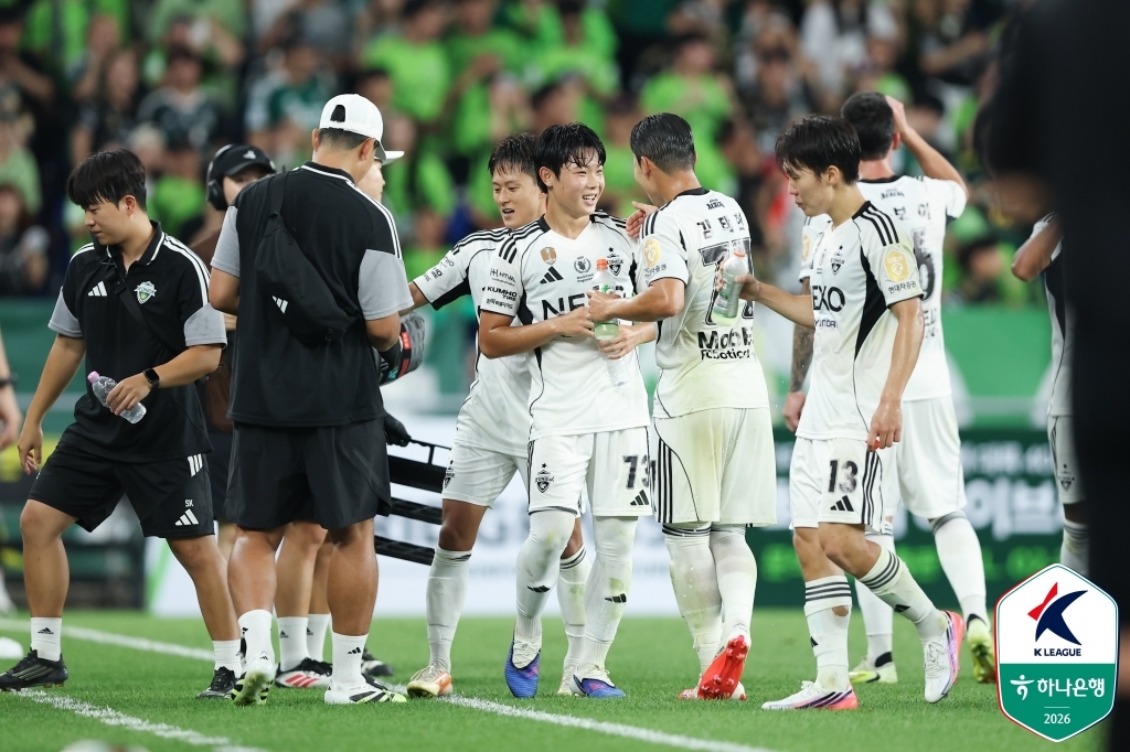 <b>K리그</b>1 전북, 현대가 더비서 울산 3-1 제압…2위 도약