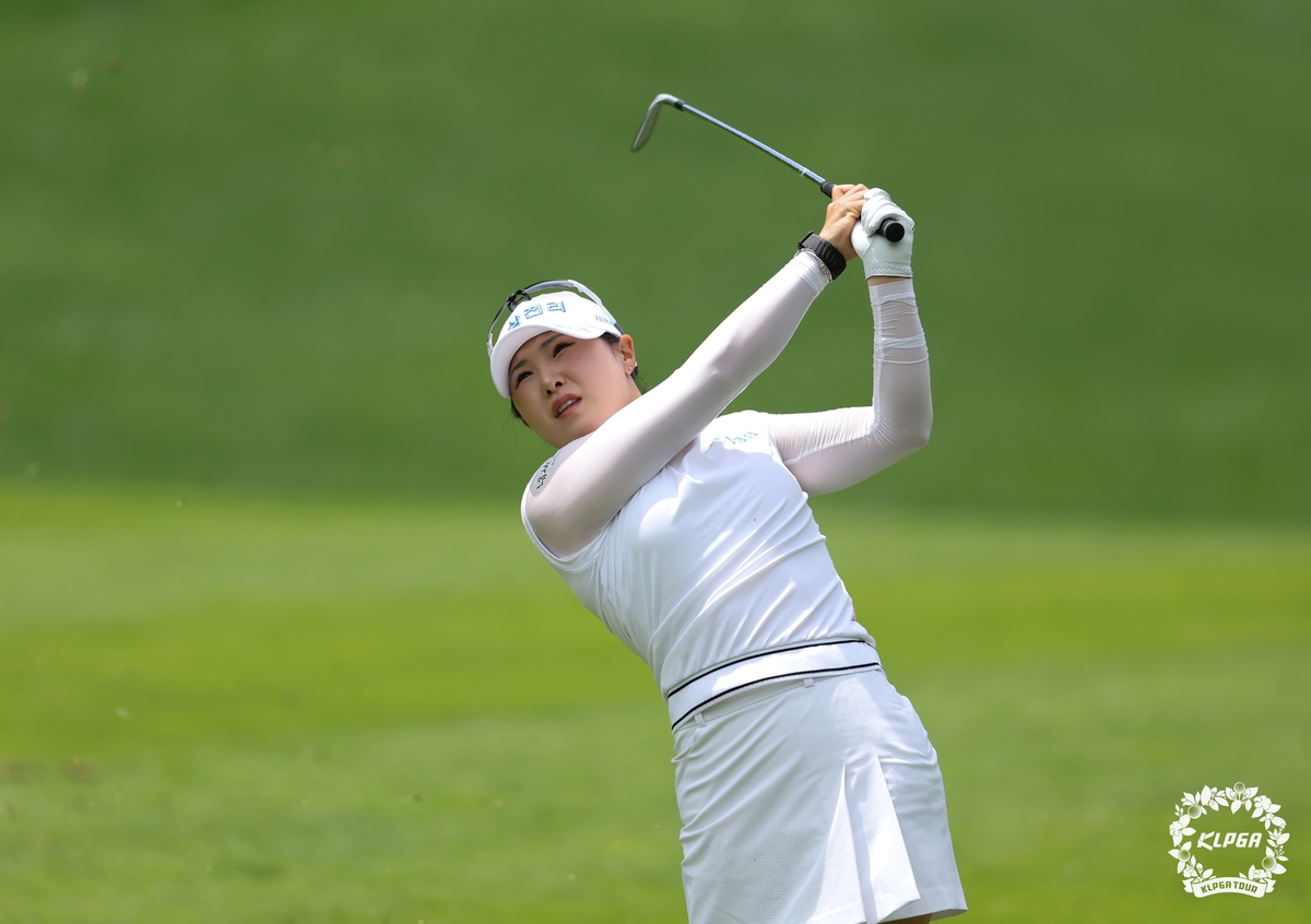 혼자 질주한 <b>고지우</b>, KLPGA <b>하이원</b>리조트 오픈 <b>우승</b>…통산 4승