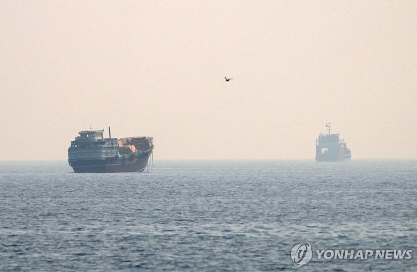호르무즈 해협 [로이터=연합뉴스.재판매 및 DB 금지]