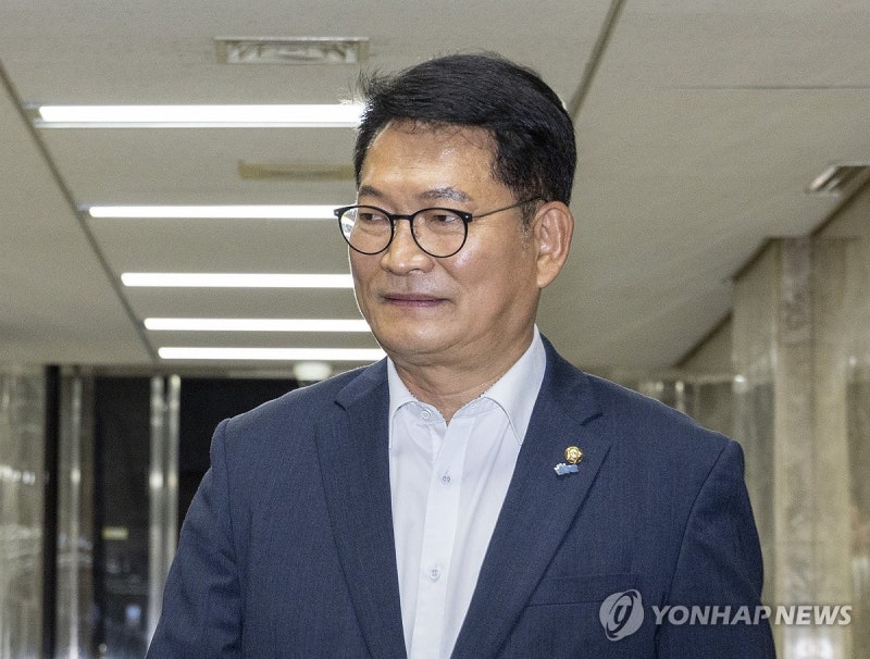 <b>송영길</b> "鄭, 李대통령 약간 깔보는 느낌…국가원수에 존중 부족"