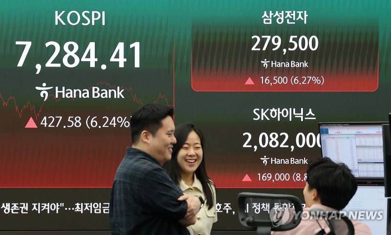 반도체 급등에 되살아난 투심…'<b>7천피</b>' <b>탈환</b> <b>코스피</b>, 재도약하나(종합2...