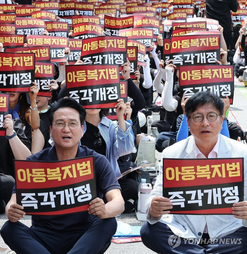 "<b>아동복지법</b> 즉각<b>개정</b>!"