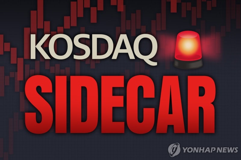 <b>코스닥</b> 급등에 <b>매수 사이드카</b> 발동…<b>코스닥</b>·코스피 4%대↑