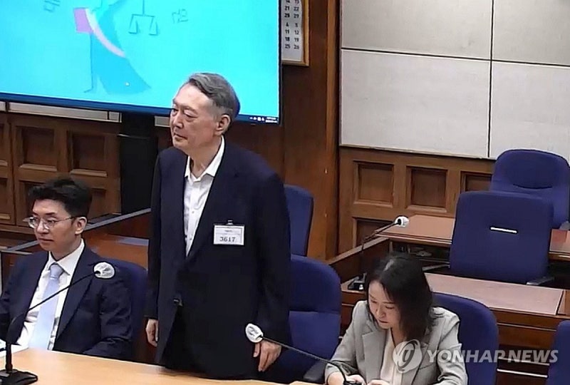 윤석열 전 대통령 공직선거법 재판 관련 이미지
