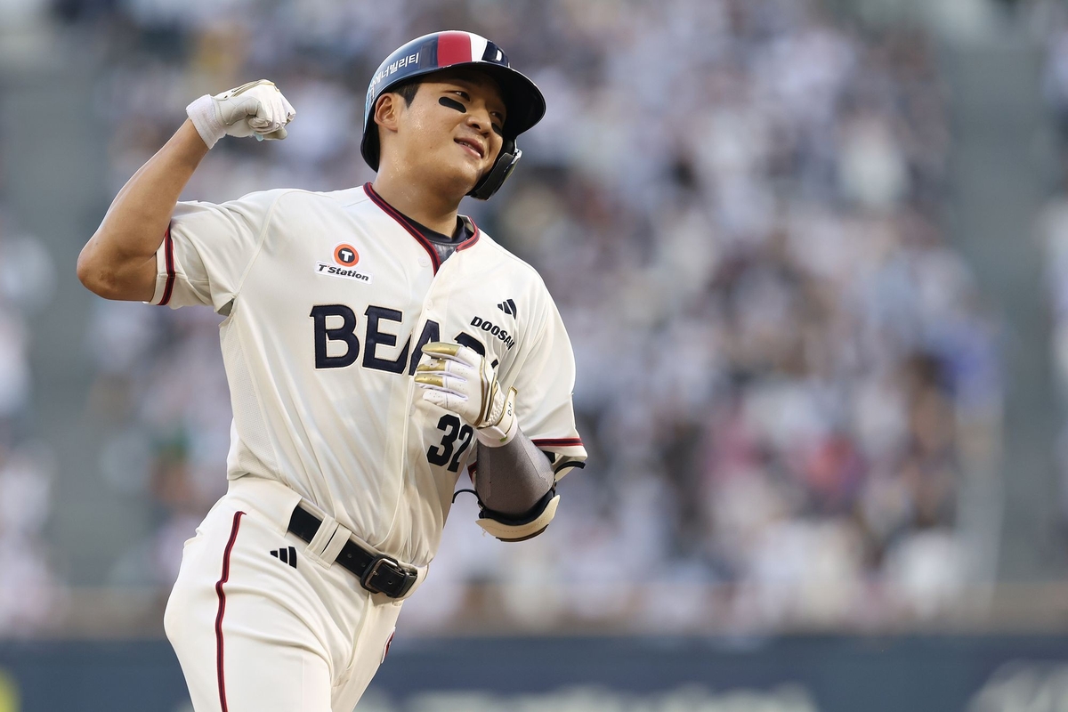 '만년 유망주' 김대한 2홈런 폭발…<b>두산</b>, <b>LG</b>와 라이벌전 <b>승리</b>