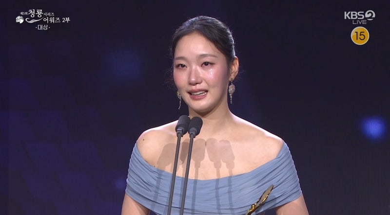 <b>김고은</b>, 제5회 청룡시리즈어워즈 <b>대상</b>…"매 작품 절실해"