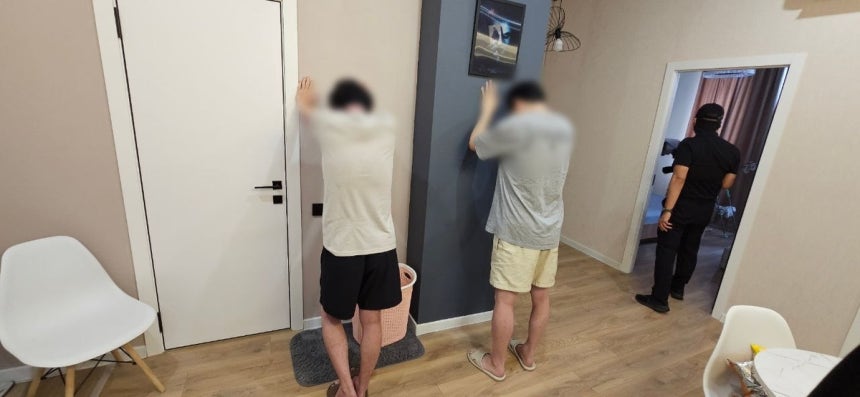 카자흐스탄 거점 삼은 한국인 스캠조직 검거 [경찰청 제공. 재판매 및 DB 금지]