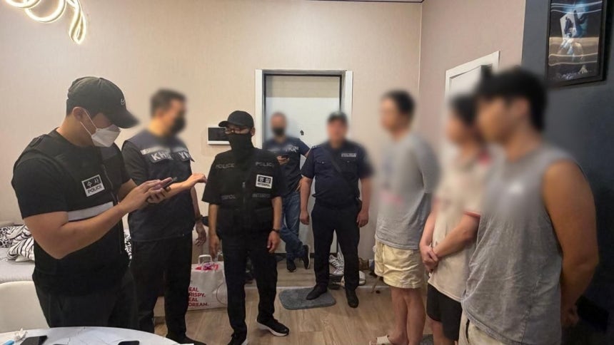 카자흐스탄 거점 삼은 한국인 스캠조직 검거 [경찰청 제공. 재판매 및 DB 금지]