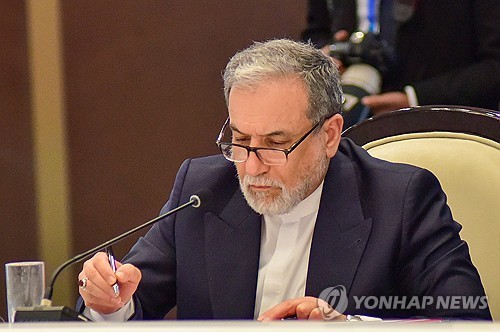 아바스 아라그치 이란 외무장관 [타스=연합뉴스 자료사진.재판매 및 DB 금지]