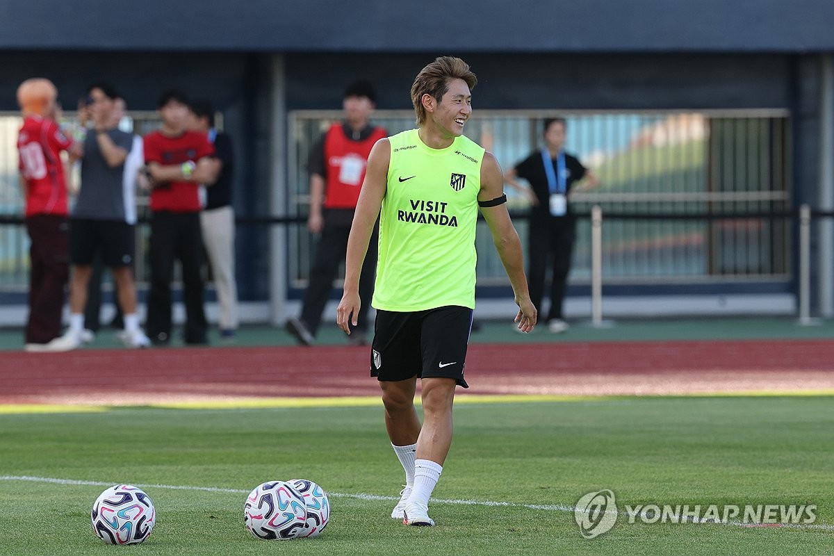 AT<b>마드리드</b> 이강인 '컨디션 최고'
