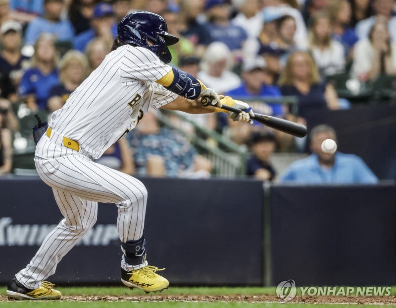 <b>배지환</b>, 밀워키 이적과 동시에 번트 안타로 <b>MLB 복귀</b> 신고