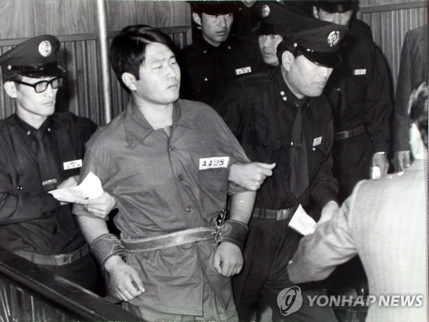 저격 사건의 범인 문세광 [연합뉴스 자료사진]