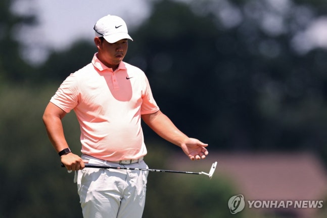 김주형[게티이미지/ AFP=연합뉴스. 재배포 및 DB 금지]