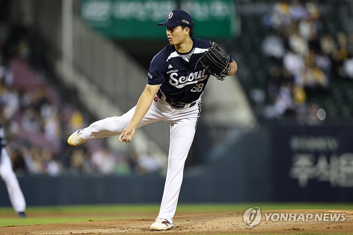3전 4기 <b>최민석 10승</b> 달성…두산, 장단 11안타로 한화 제압