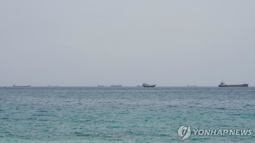 호르무즈 해협 [로이터=연합뉴스.재판매 및 DB 금지]