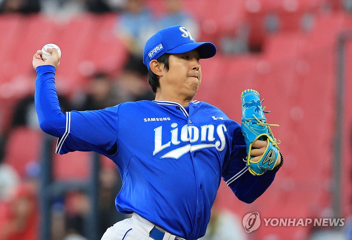 <b>삼성 양창섭</b>, 한화 <b>노시환</b> 헬멧 맞혀 <b>헤드샷</b> 퇴장
