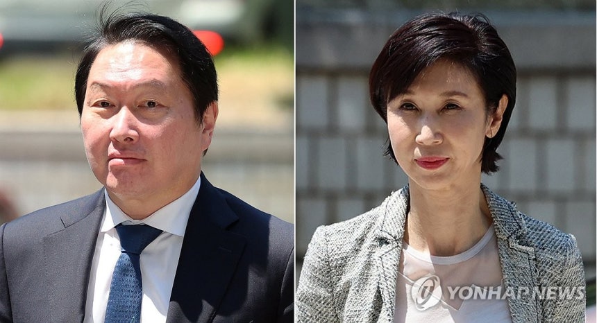 법원 "최태원, 노소영에 재산분할금 9천440억원 지급"
(서울=연합뉴스) 24일 서초구 서울고등법원에서 열린 최태원 SK그룹 회장과 노소영 아트센터 나비 관장의 재산분할 소송 파기환송심에서 재판부는 최 회장이 노 