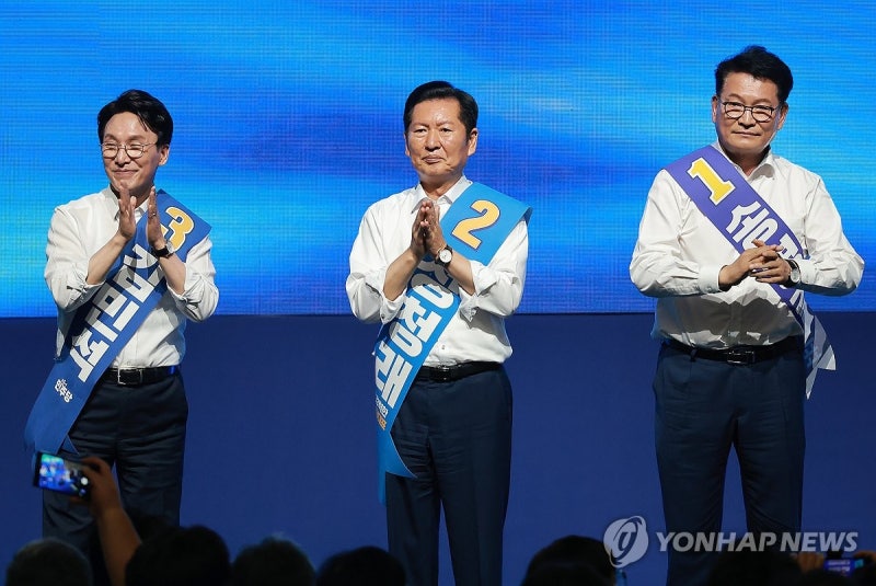 金 "광주는 제 영혼"·鄭 "<b>호남</b>의 사위"·宋 "<b>호남</b>의 아들"