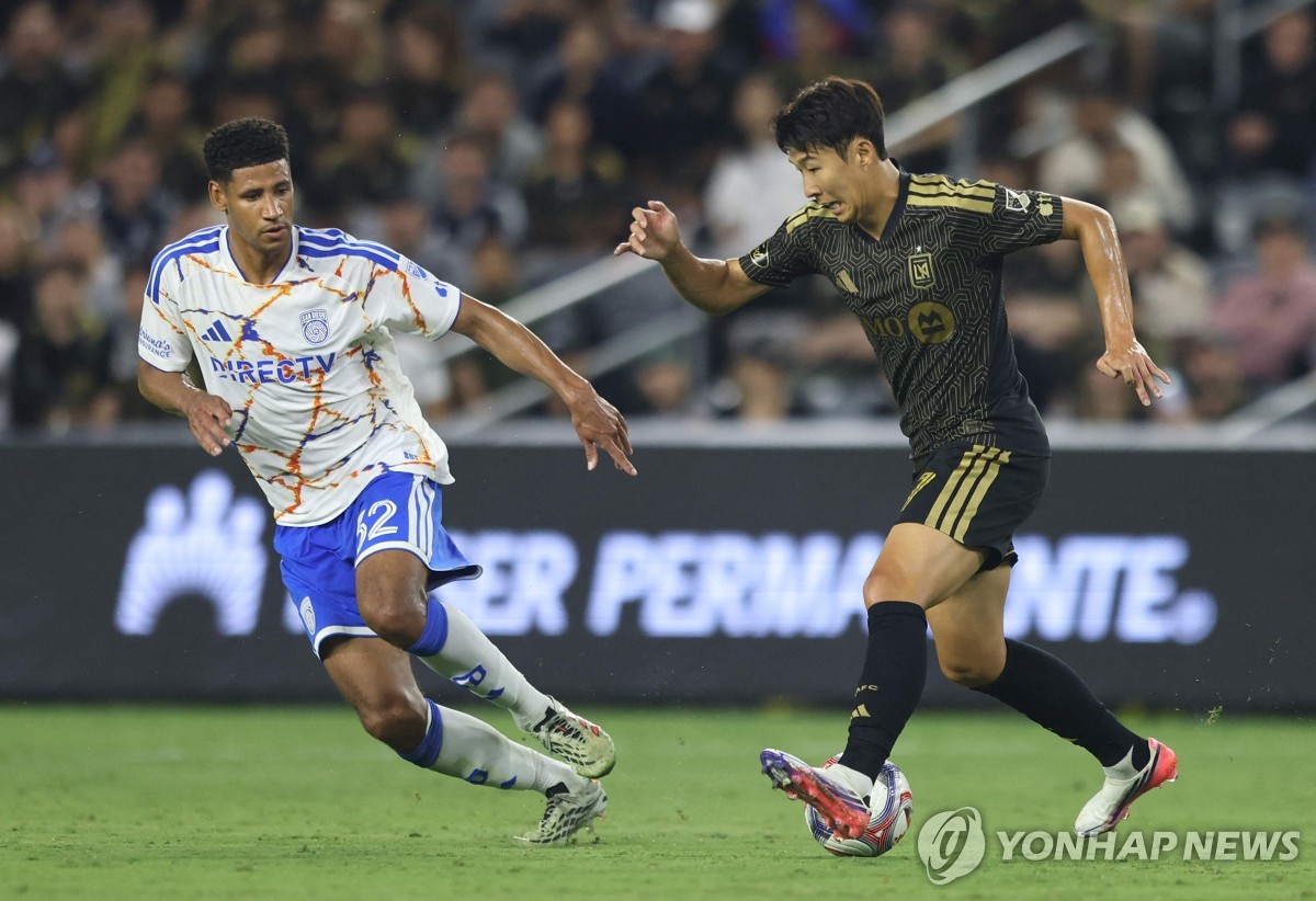 손흥민 연속골 행진 멈췄다... 샌디에이고전 0-1 아쉬운 패배