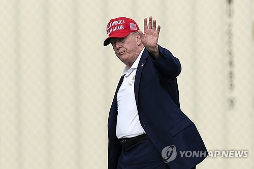 트럼프 대통령 [AP=연합뉴스 자료사진.재판매 및 DB 금지]
